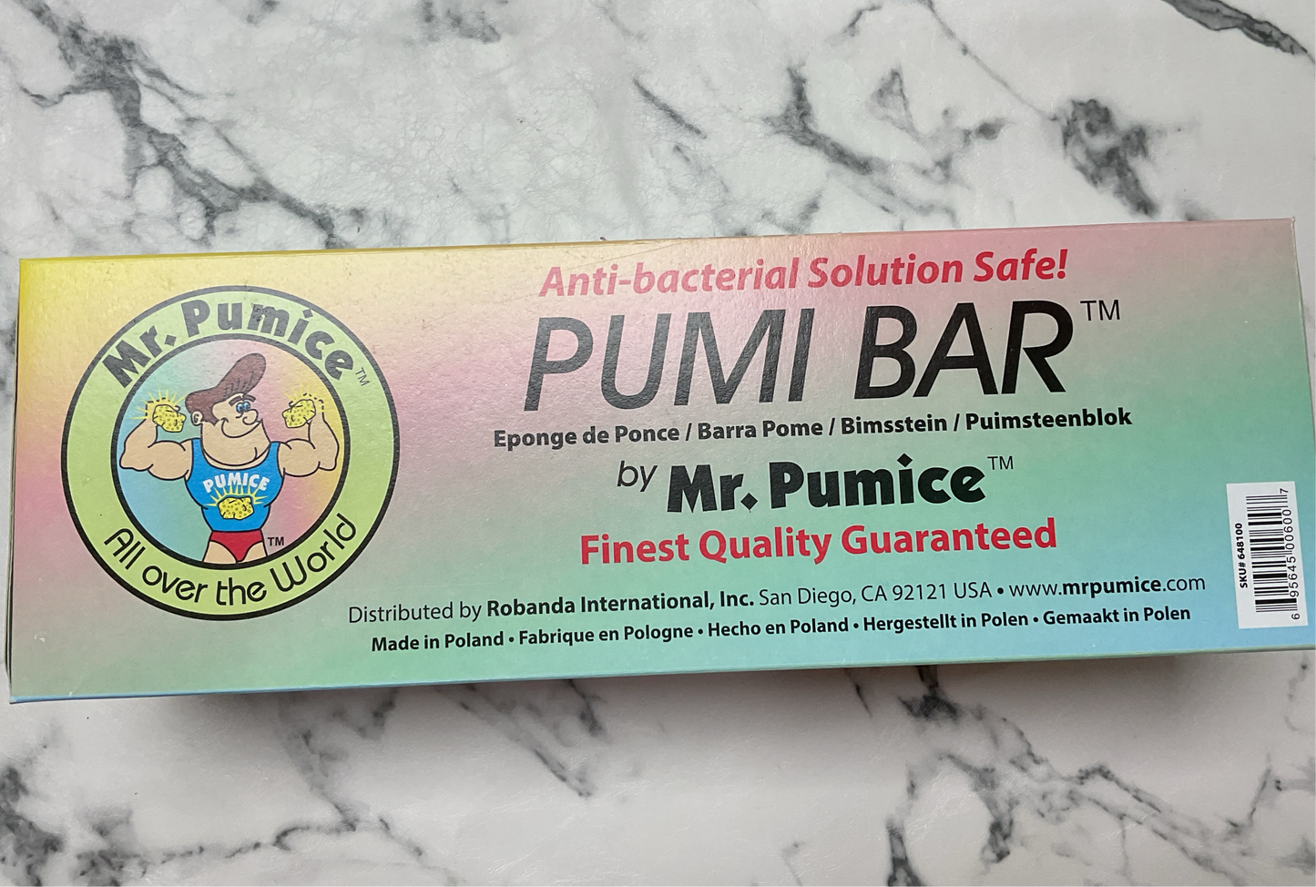 MR. PUMICE (ASSORTED) PUMI BAR (24 pack)