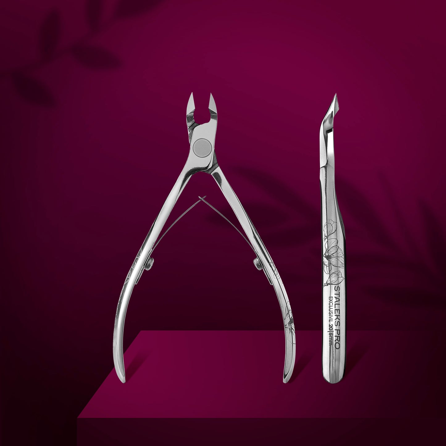 Staleks Pro- Professional Cuticle Nippers EXCLUSIVE 20 (Magnolia)