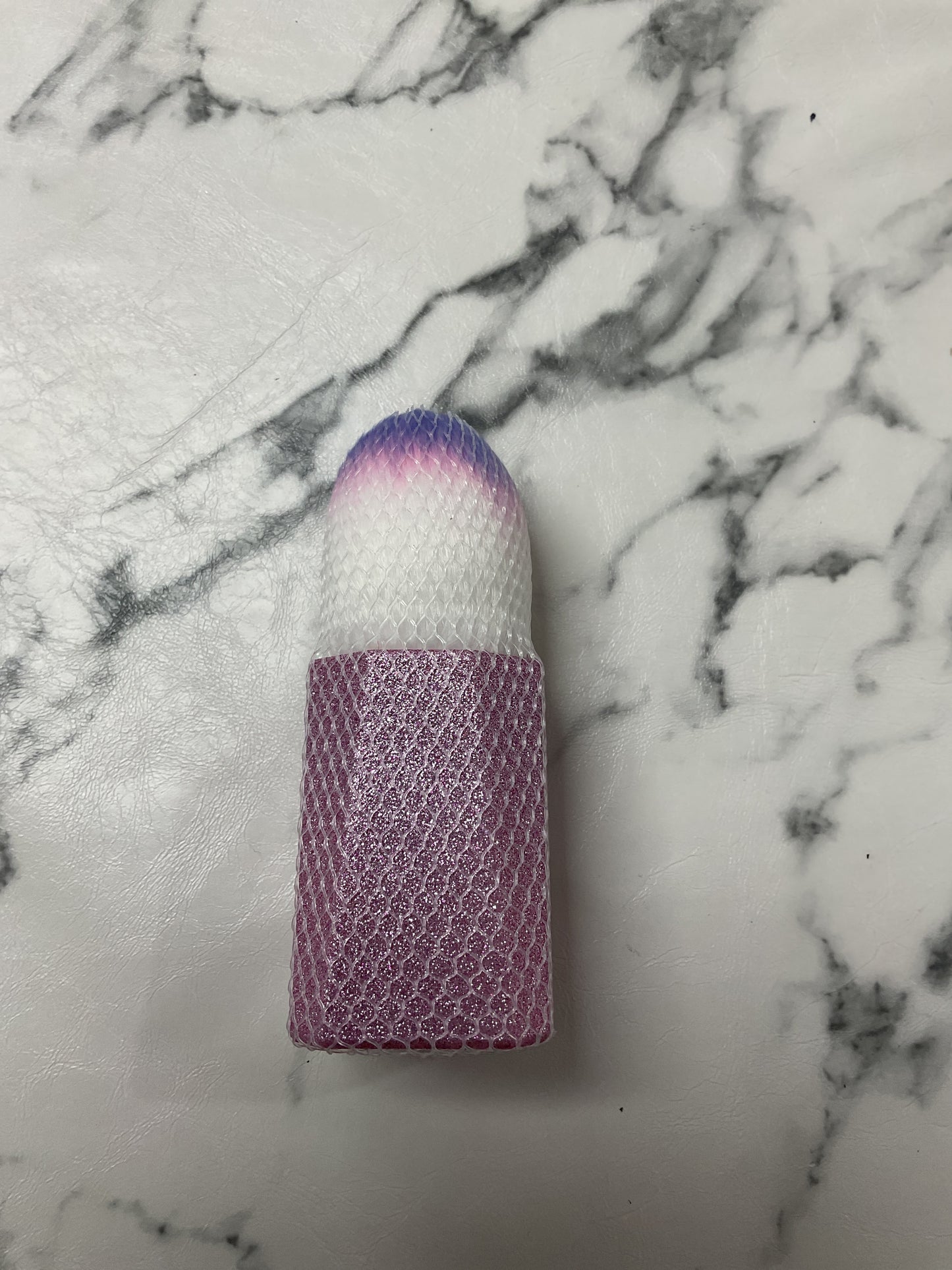 Nail Dust Brush with Glitter handle