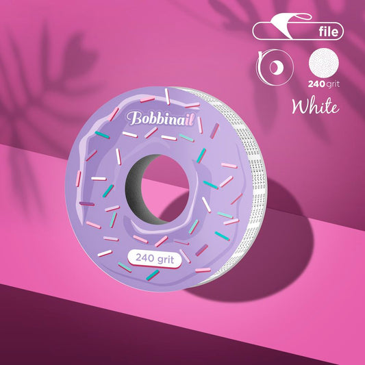 Staleks Pro-Disposable White Abrasive Tape EXPERT For The Plastic Case (ATS-240w)