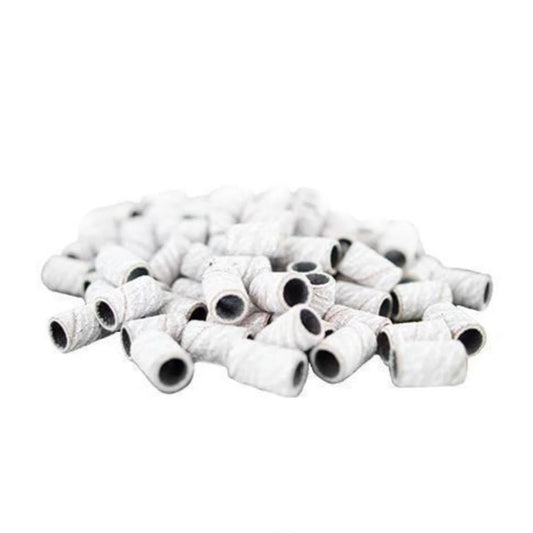 Pro Bits® White Sanding Bands for Nails-(Fine)(1box/pcs)