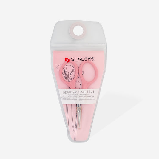 STALEKS-Pink Cuticle Scissors BEAUTY & CARE 11 TYPE 1