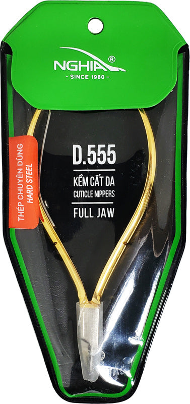Nghia - Hard Steel Cuticle Nipper D.555