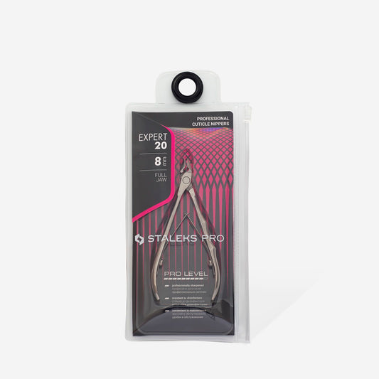 Staleks Pro-Professional cuticle nippers EXPERT 20-8 mm