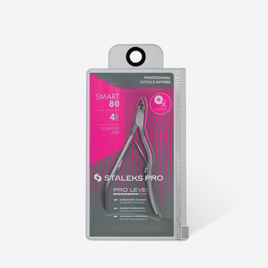 Staleks Pro-Professional cuticle nippers SMART 80-4 mm