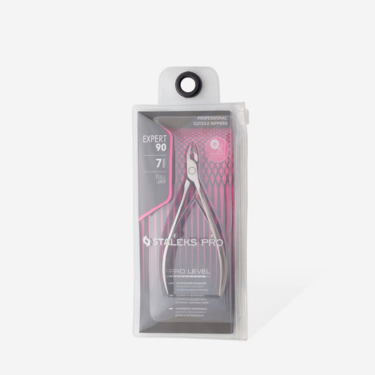 Staleks Pro-Professional cuticle nippers EXPERT 90-7 mm