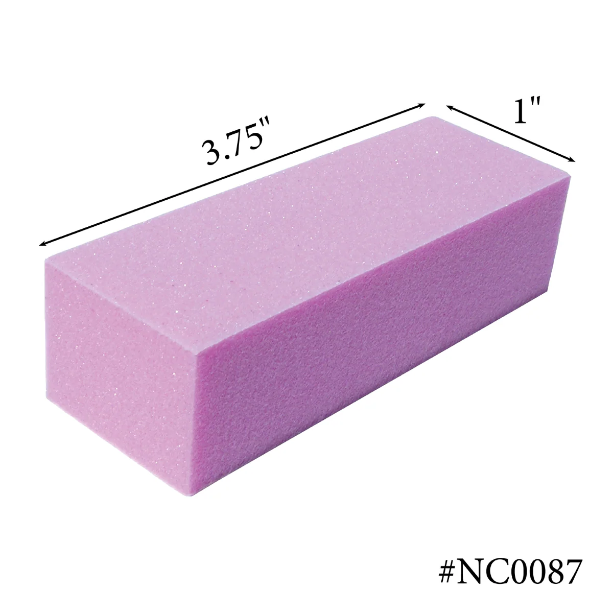 Americanails Premium Pink Pedicure Block Buffers | 100/180 10ct