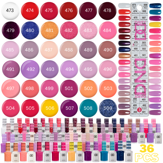 DND Collection #3 36pc Gel and Nail Polish Duo