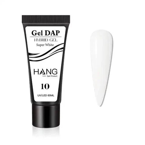 HANG - Nail Products - Gel DAP Hybrid Gel - (Super White #10)
