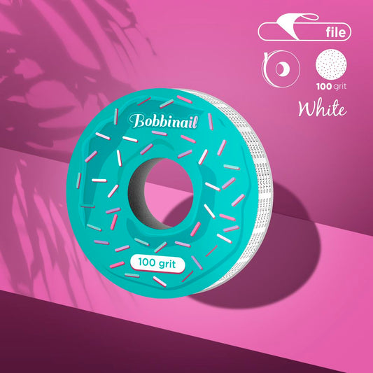 Staleks Pro-Disposable white abrasive tape EXPERT 100 grit for the plastic case