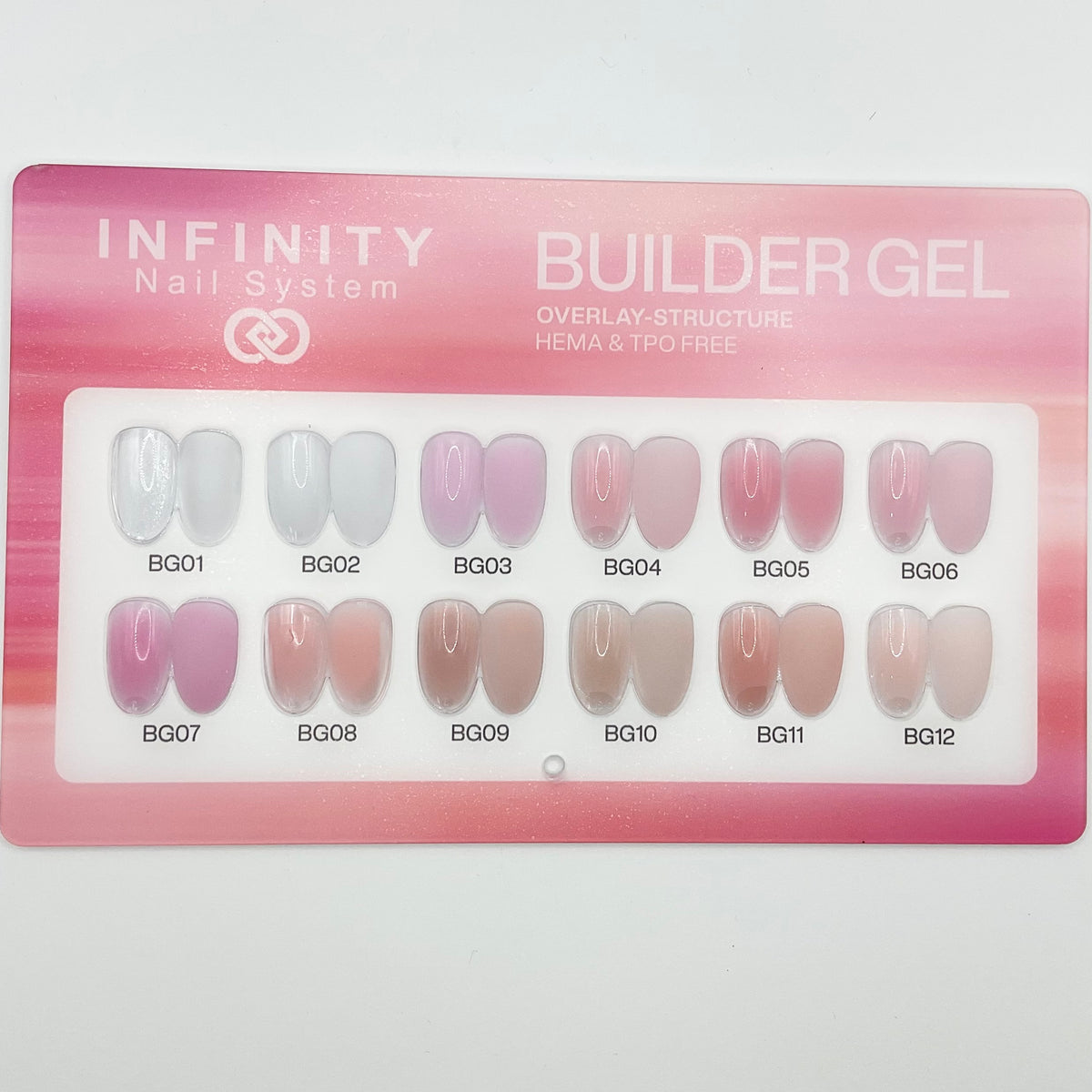 Infinity Nail System - BIAB Gel- Overlay-Structure HEMA/TPO FREE 18ml (BG03) (1pcs)