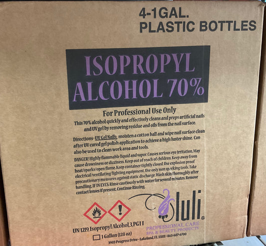 Box of alcohol (4 gallon)