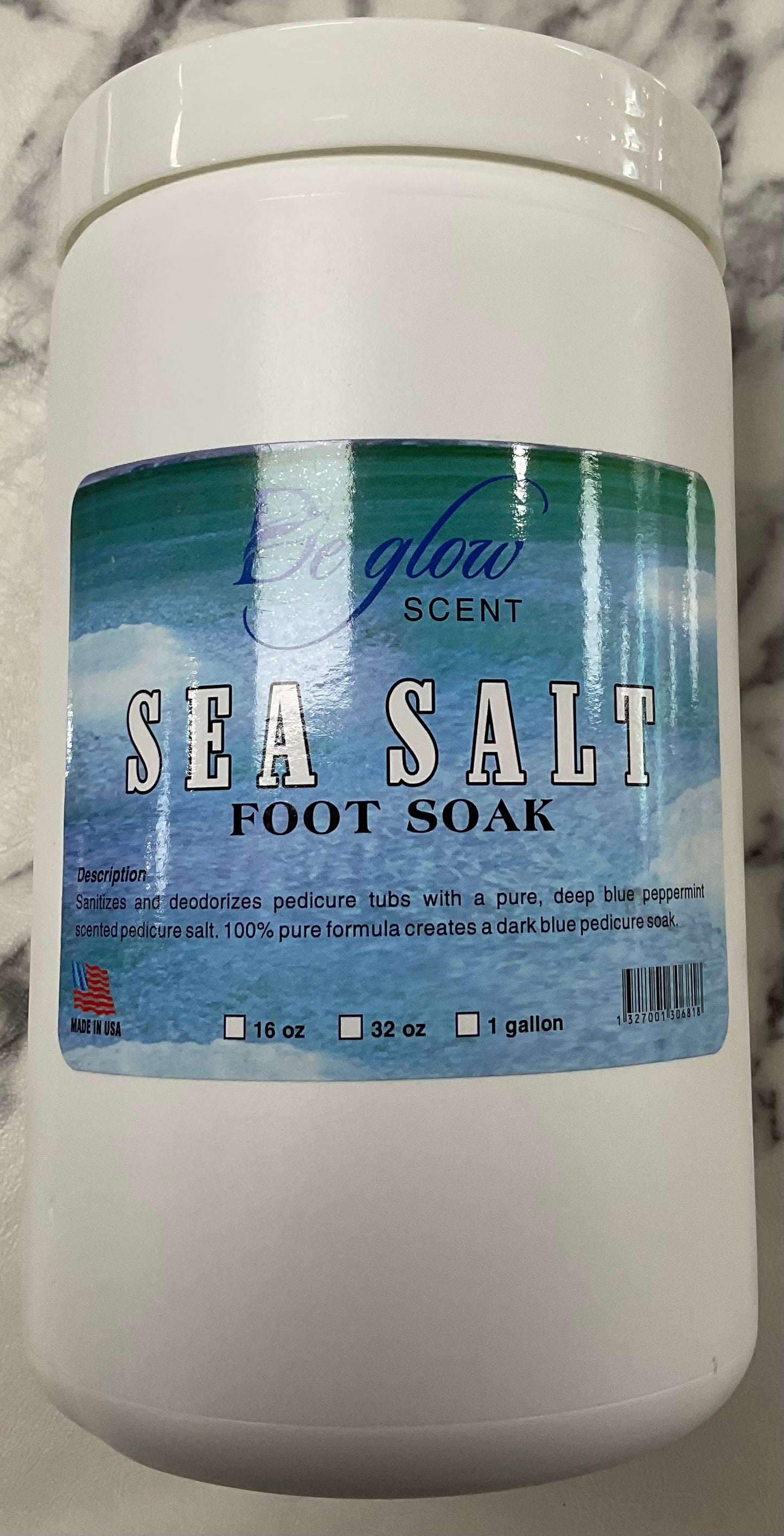 De Glow- Sea Salt -Foot Soak