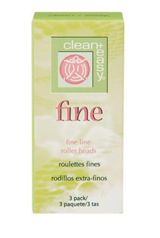 FINE ROLLER HEADS 3PK