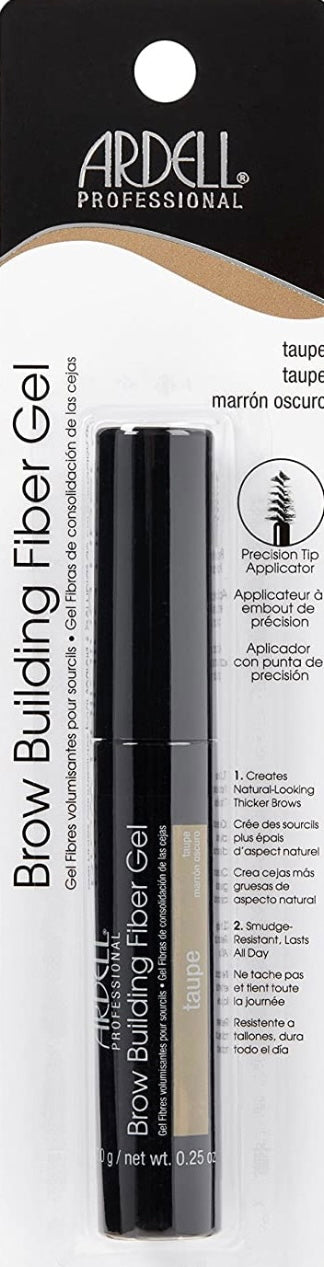 Ardell Brow Building Fiber Gel, Taupe, 0.25 Oz