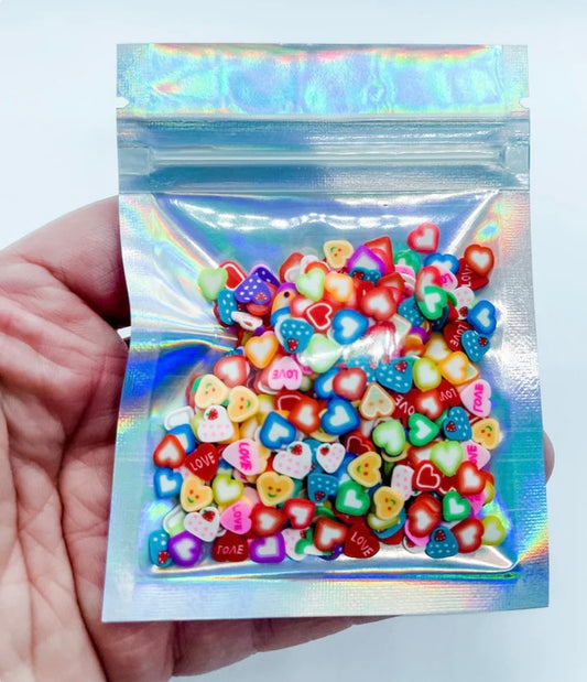 Mix Clay Hearts
