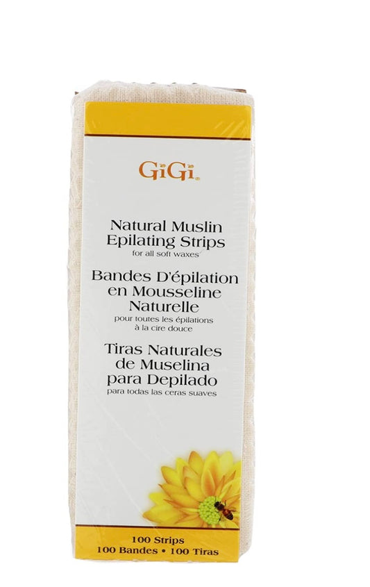 Natural Muslin Epilating Strips