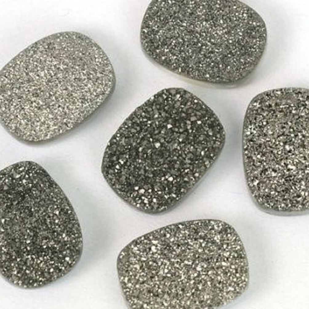 Nail Max-Platinum Druzy Loose Cabochon