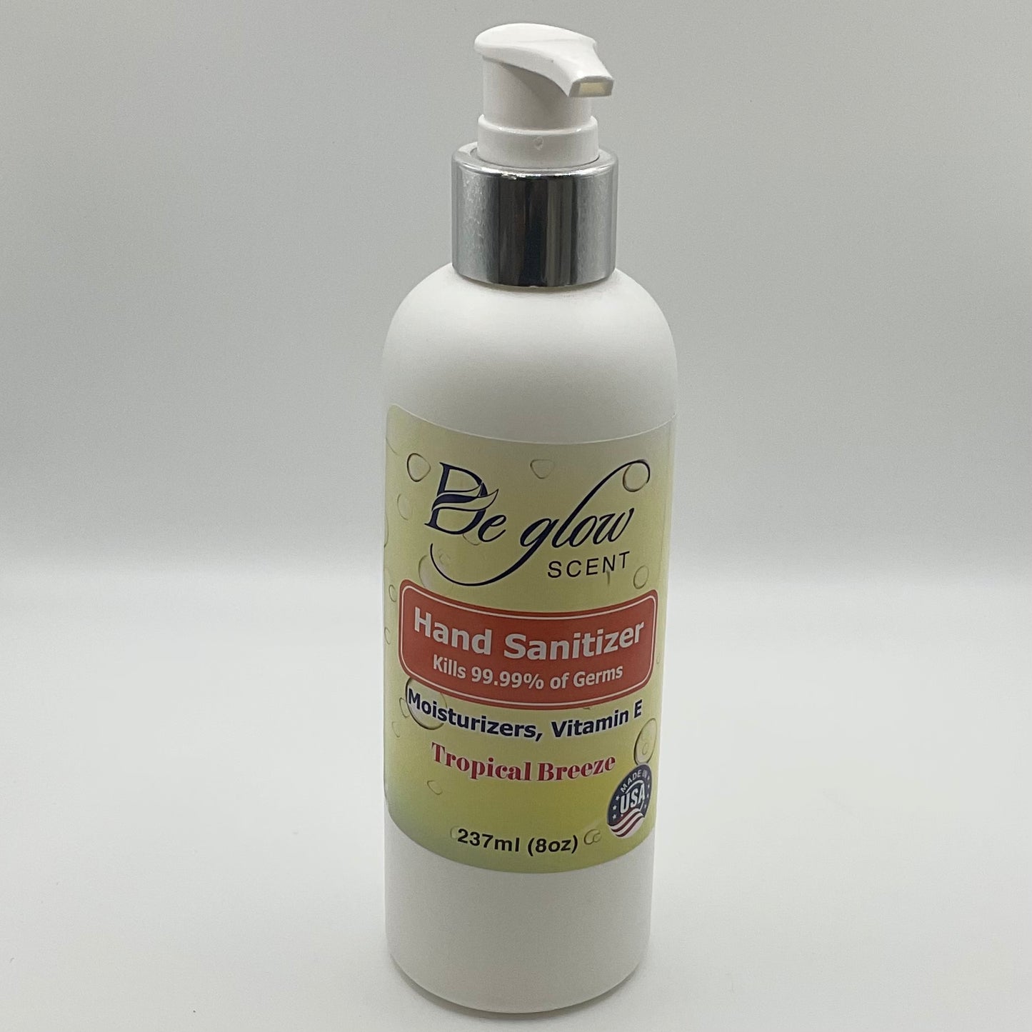 De glow- Hand Sanitizer (Tropical Breeze)