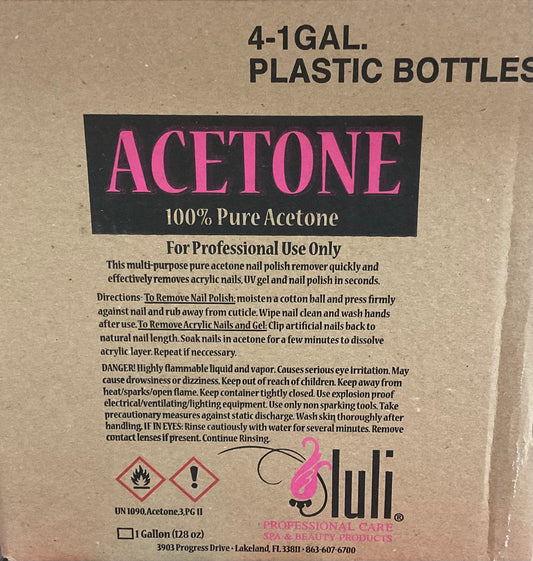 Box of Acetone (4 gallons)