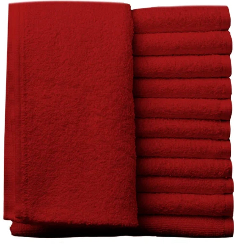 ProTex Luxe3™ 16" x 29" Towels (Apple Red)