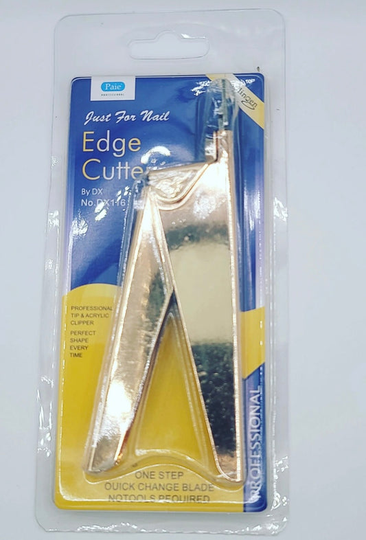 Saviland Acrylic Nail Cutters for Nail Tips: Golden Rose Acrylic Nail Clipper with Sizer Magnets Nail Cutter 15PCS Sharp Nail Tech Supplies Nail Trimmer Manicure Tool Nail Accessories Women Salon Home