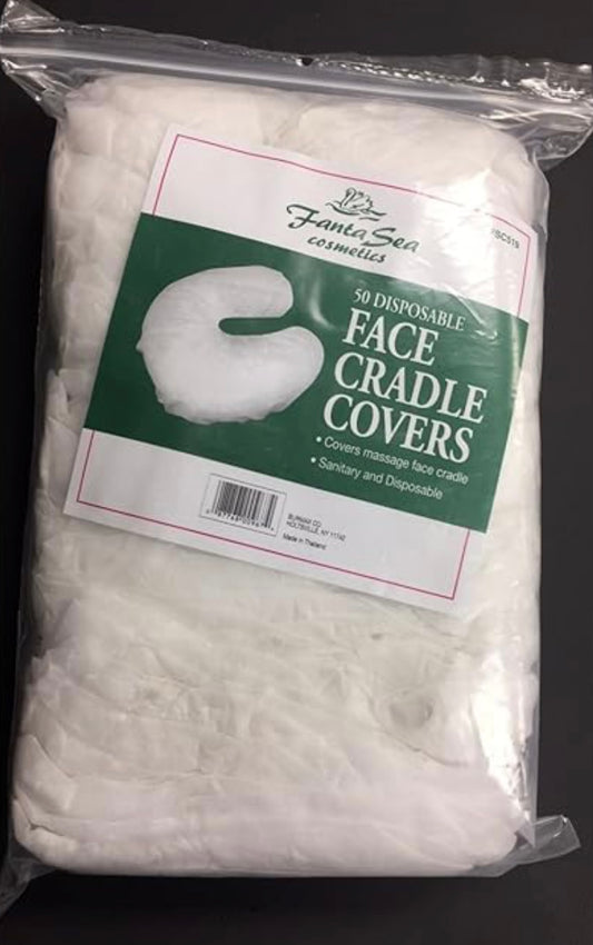 50 Disposable Face Cradle Covers
