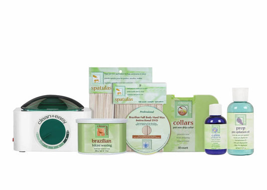 Clean & easy Brazilian waxing kit