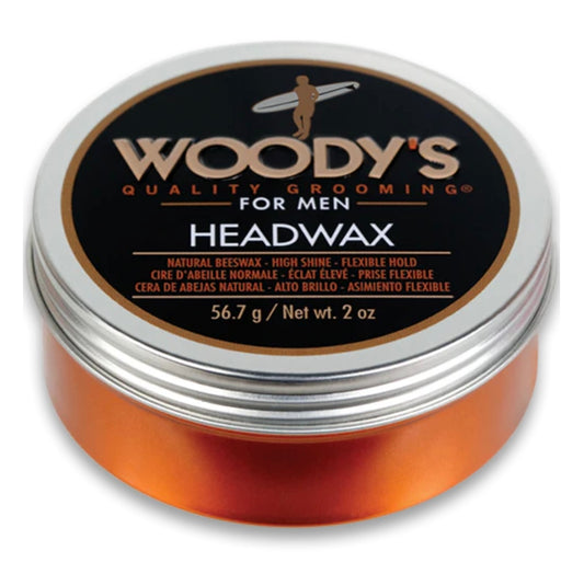 Woody's Flexible Hold Headwax Pomade for Men (2oz)