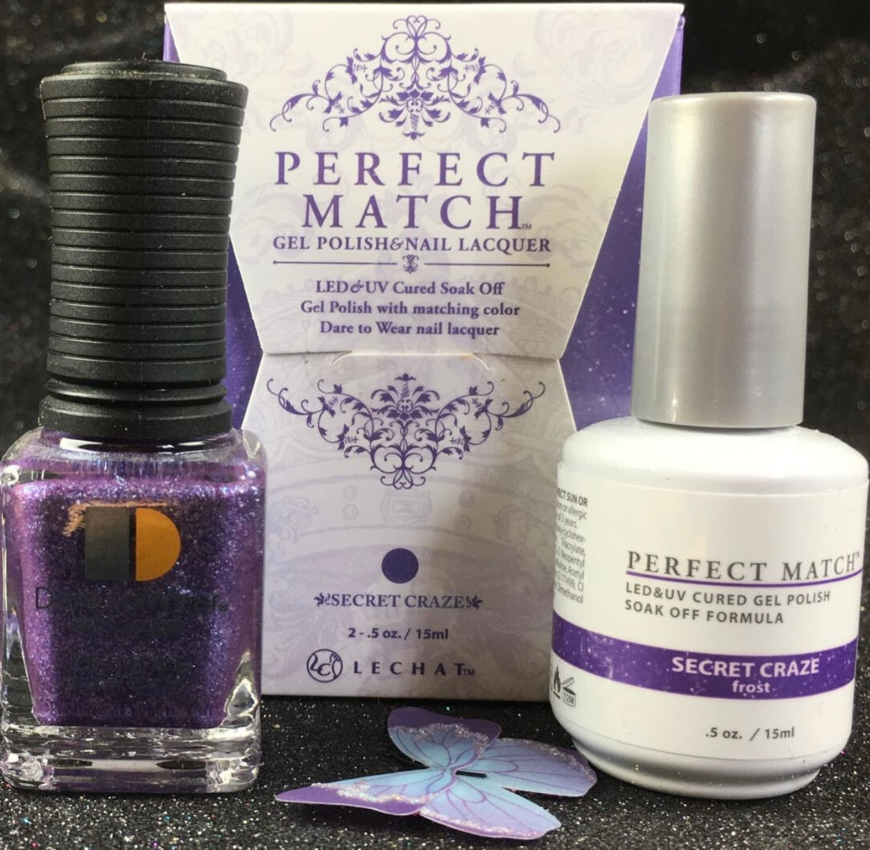 LeChat Perfect Match Gel Polish & Nail Lacquer- Secret Craze-PMS182