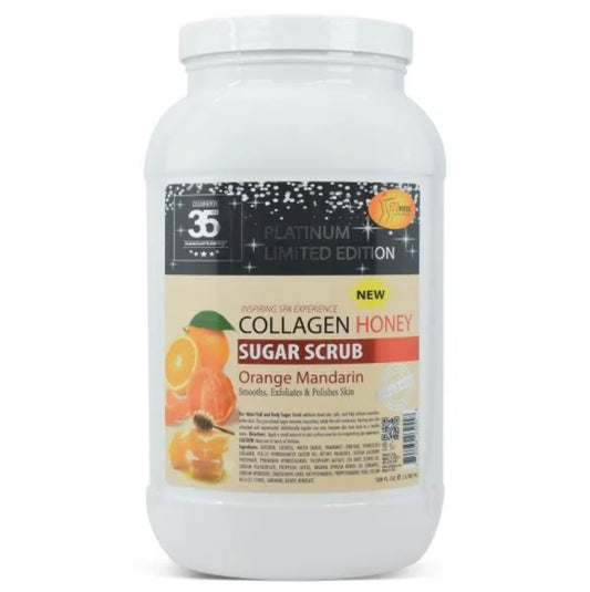 Spa Redi Collagen Honey Sugar Scrub (Orange Mandarin) – Gallon
