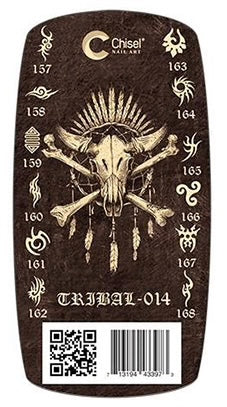 Chisel - 3D Stamping - Tribal 014