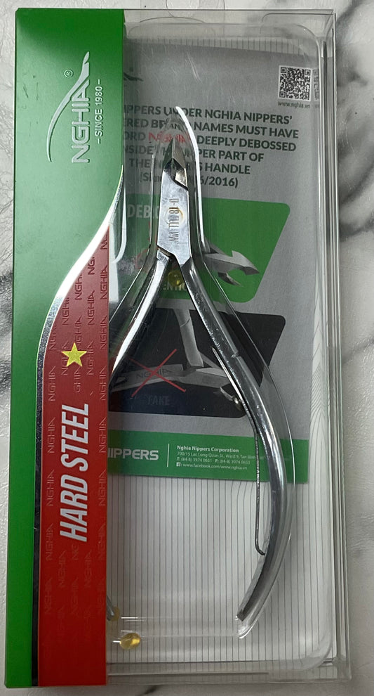 NGHIA D-18: Cuticle Nippers – Hard Steel