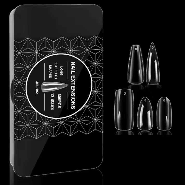Nail Extensions- Long Stiletto (JSL-102/600pcs)