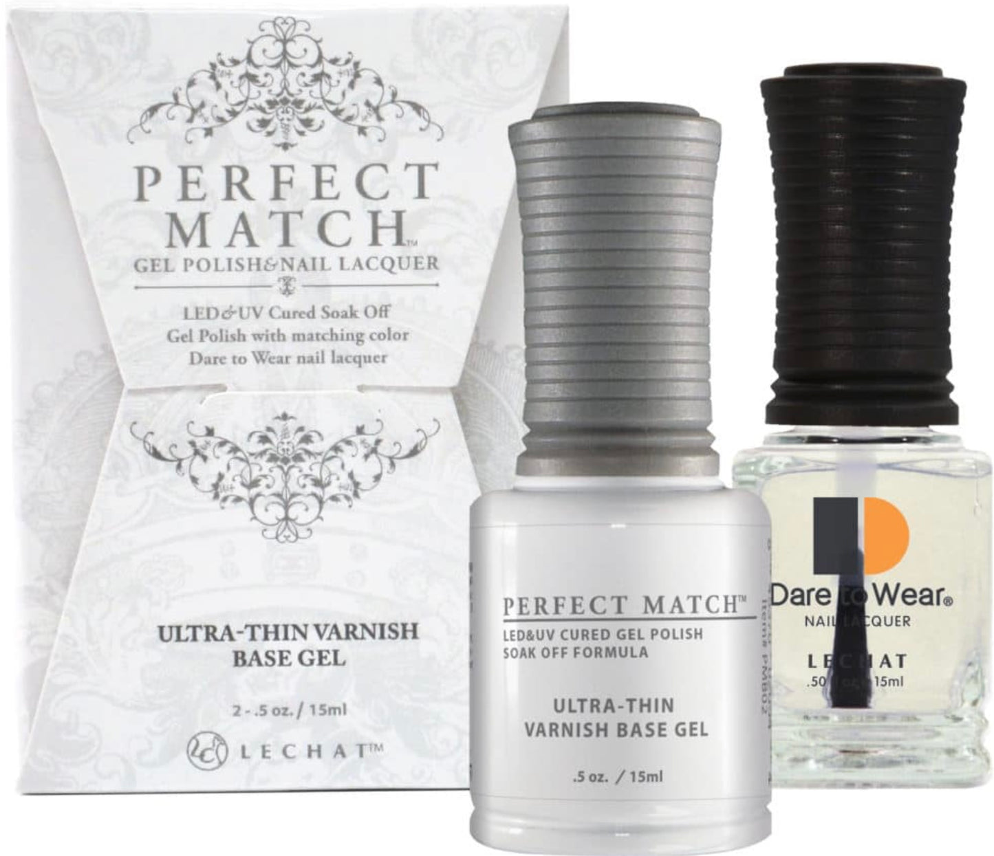 Ultra Thin Varnish Base Gel - Perfect Match Set