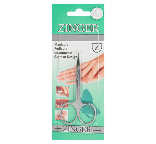 Zinger Fine Curved Cuticle Scissors