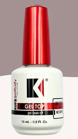 0.5oz KUPA GelFinity Soak Off Gel Base Top Coat Glossy and Matte Nail
