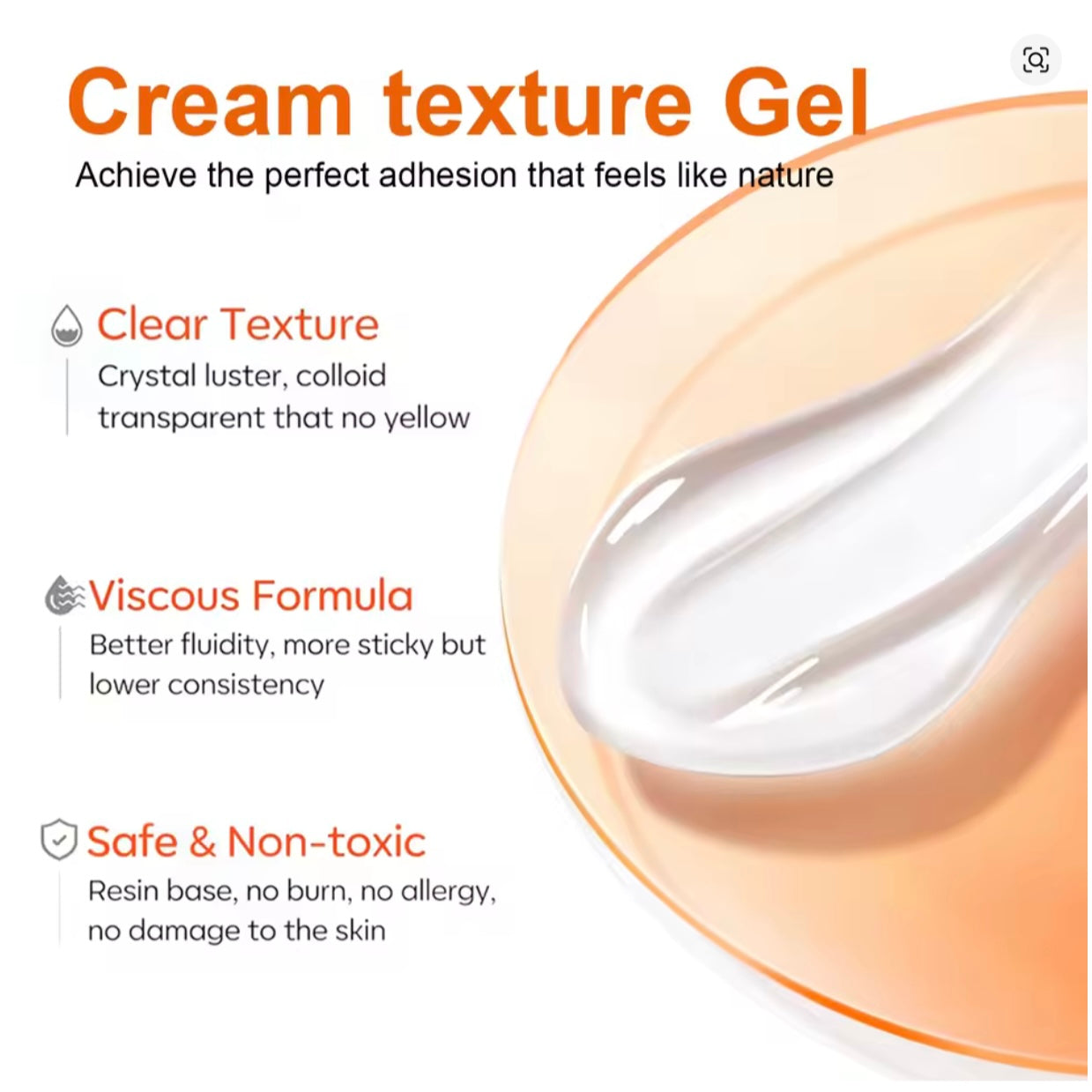 TWOING 15ml Nail Rhinestone Glue Gel Nail Glue for Nail Charm 3D Nails Bling Gel for Decoration Nails Gems Nail supplies