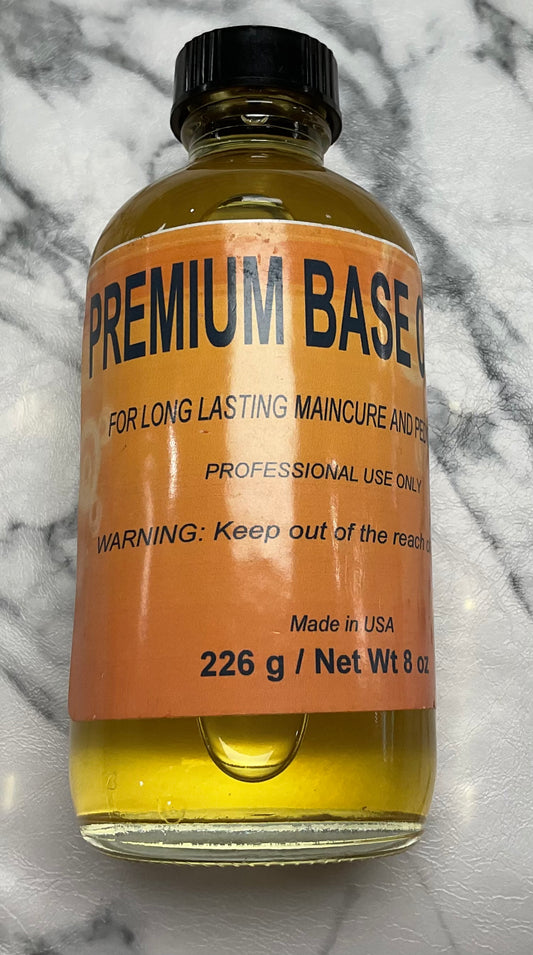 Orange Base Coat 8oz