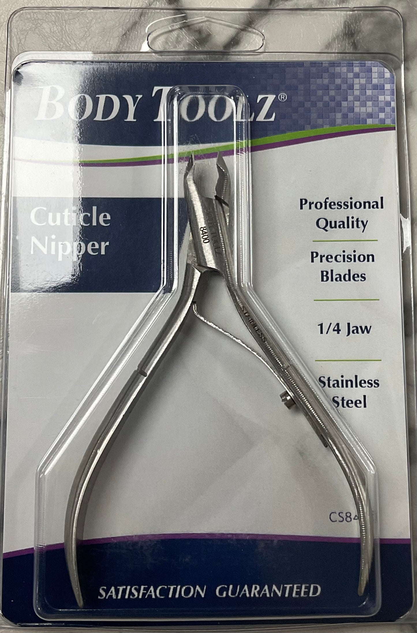 Body Toolz - CS8400 Cuticle Nipper (1/4 Jaw)