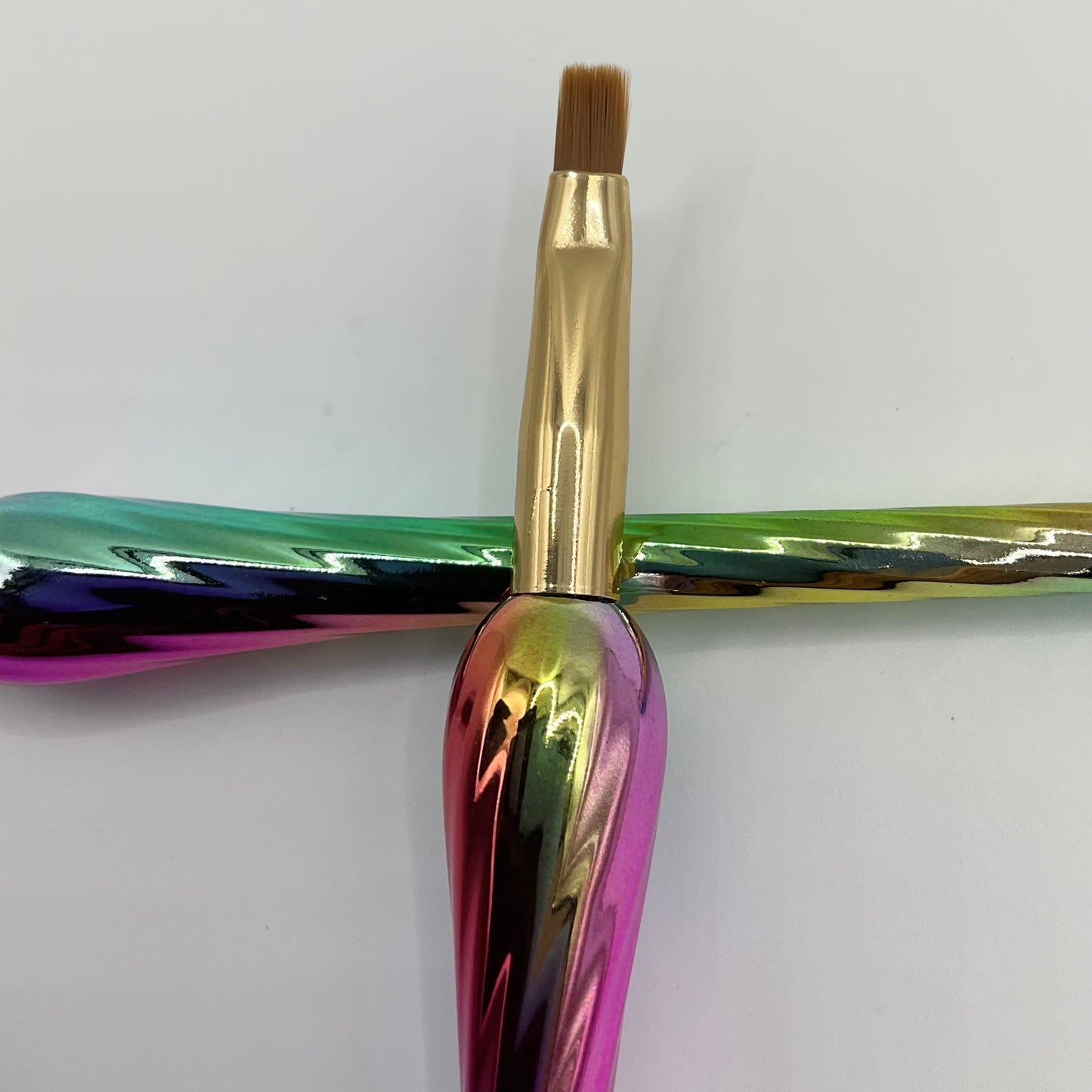 Rainbow  Nail Gel Brush
