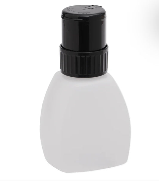 Plastic Dispenser Bottle - Lockable Cap - 8 oz
