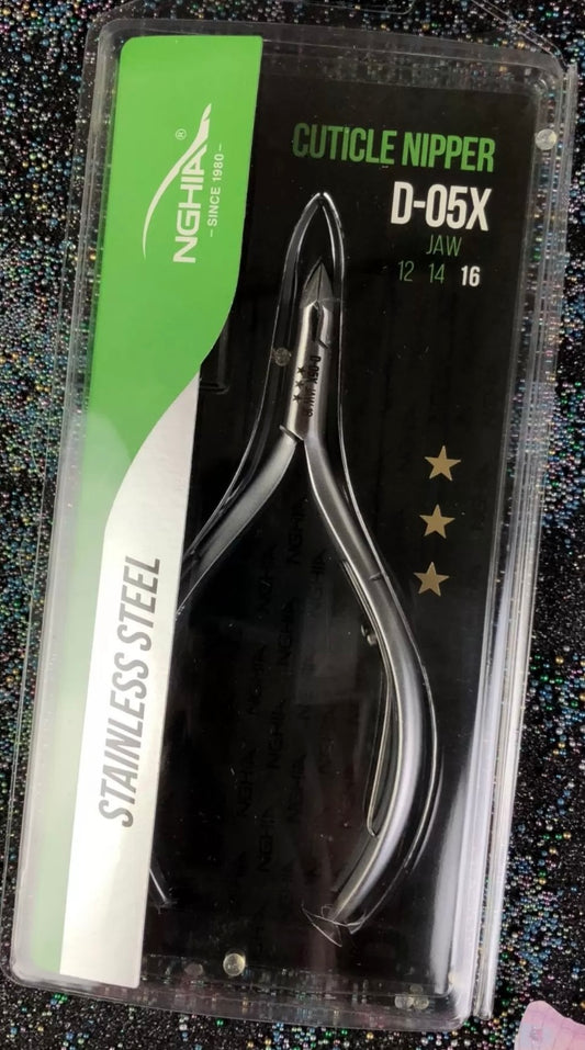 NGHIA Professional Deluxe Cuticle Nipper D-05X JAW 16