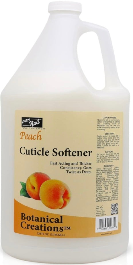 PRO NAIL Cuticle Softener Peach Gallon (organic)