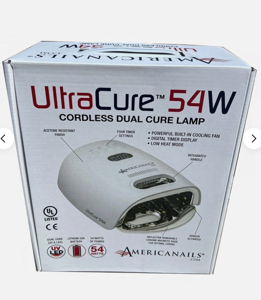 UltraCure 54W Cordless Dual Cure Lamp - Professional