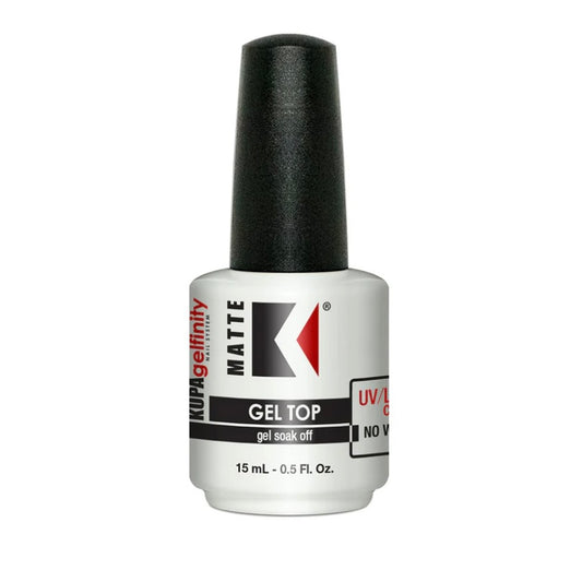 GEL TOPCOAT MATTE (0.5OZ)