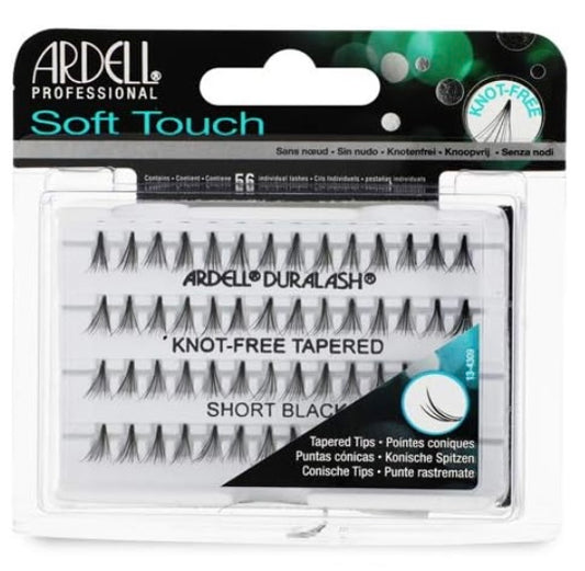 Ardell False Eyelashes Soft Touch Individuals Knot-Free Short Black