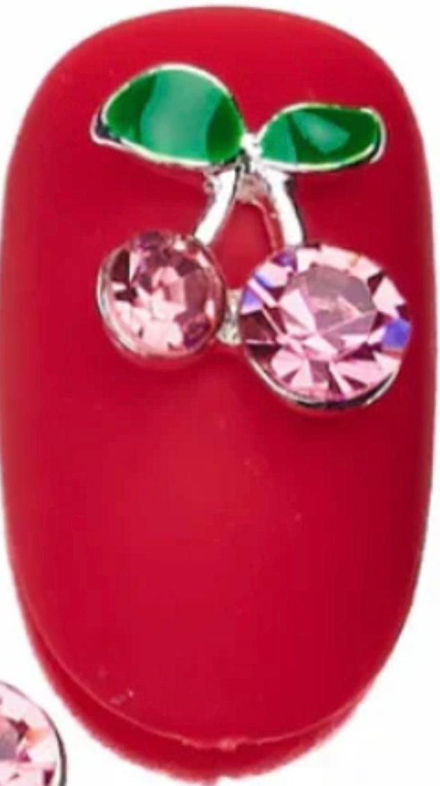 NAIL CHARMS - CHERRIES