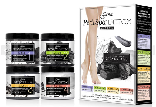 Pedi spa Detox Black Charcoal Intro Kit