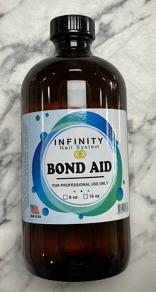 Infinity-Bond Aid (16oz) in glass bottle
